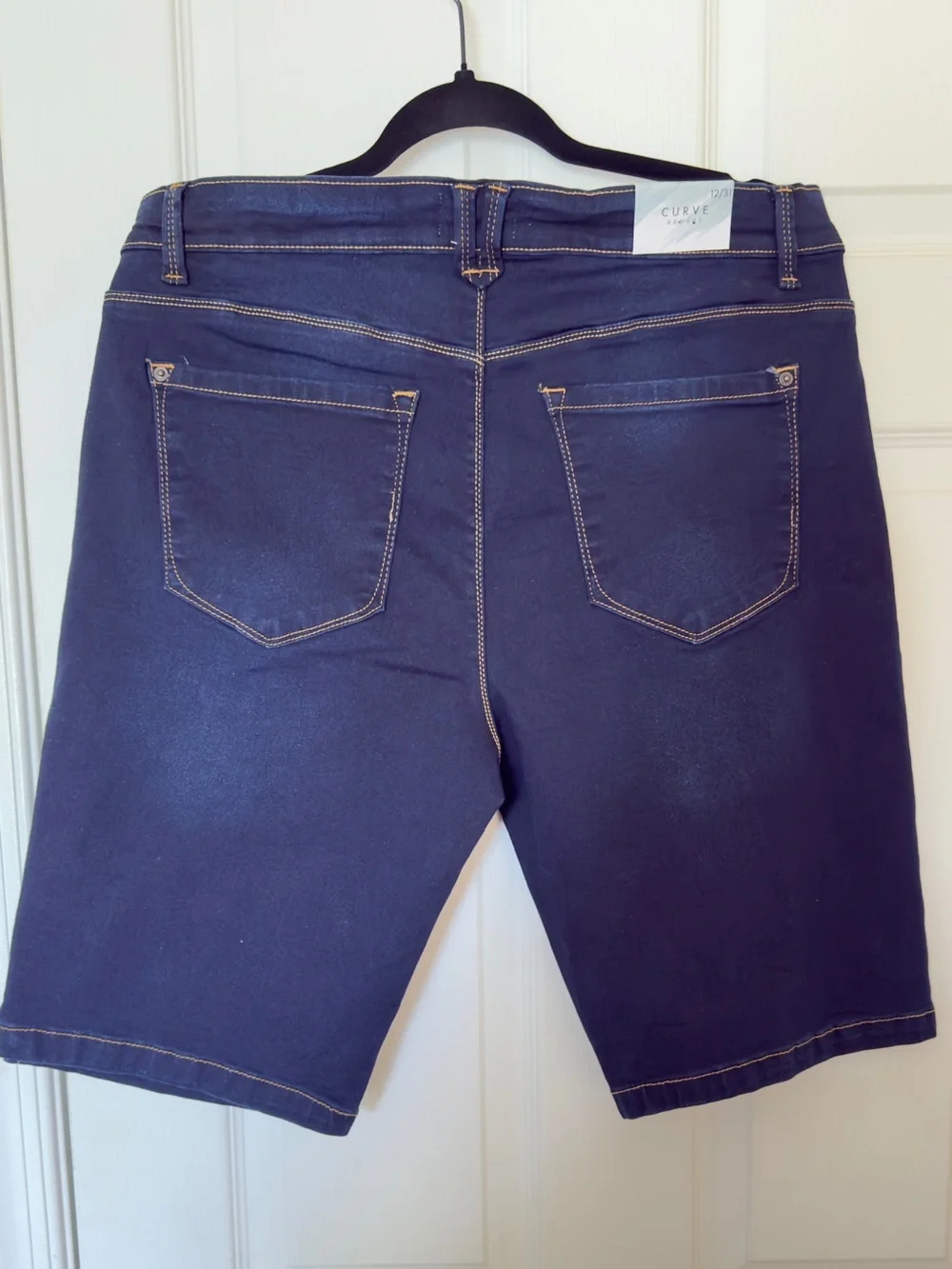 Women’s Dark Blue Denim Shorts